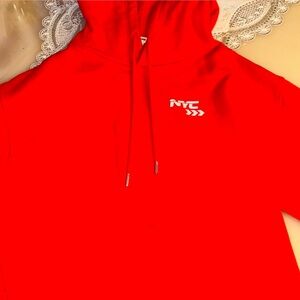 NYC Garage Red Hoodie